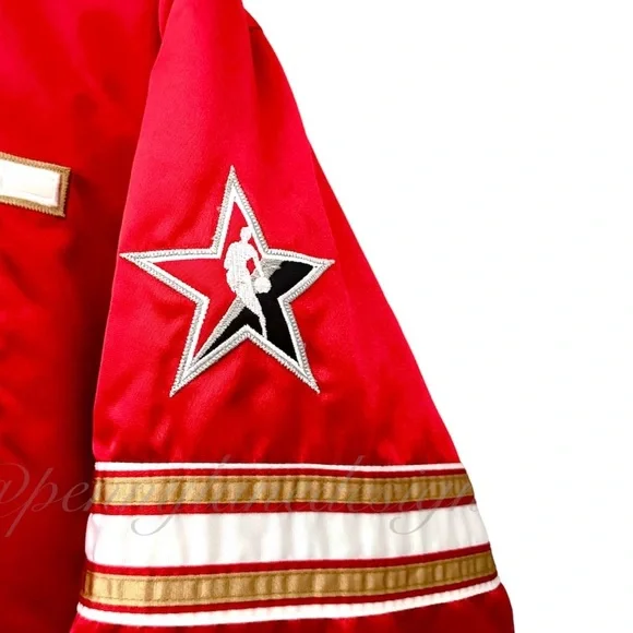 NBA Houston Rockets Western Conference All Star Jacket 2013 XXL - Picture 4 of 10
